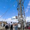studenti all’Osservatorio Atmosferico “Roberto Sarao” del Centro ENEA di Lampedusa