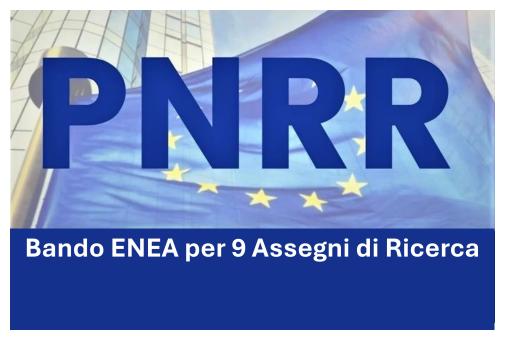logo PNRR copertina 9 assegni di ricerca rif ASS PNRR RETURN 2024