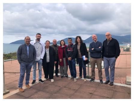 Foto di gruppo con ricercatori ENEA e del CEAC di Cuba presso il centro ENEA di S. Teresa e MASE