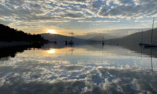 Tramonto su Lago Maggiore, Castelveccana (VA), Credits to MGV.