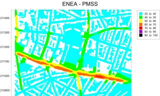 concentrazione di NO2 nella città di Anversa
